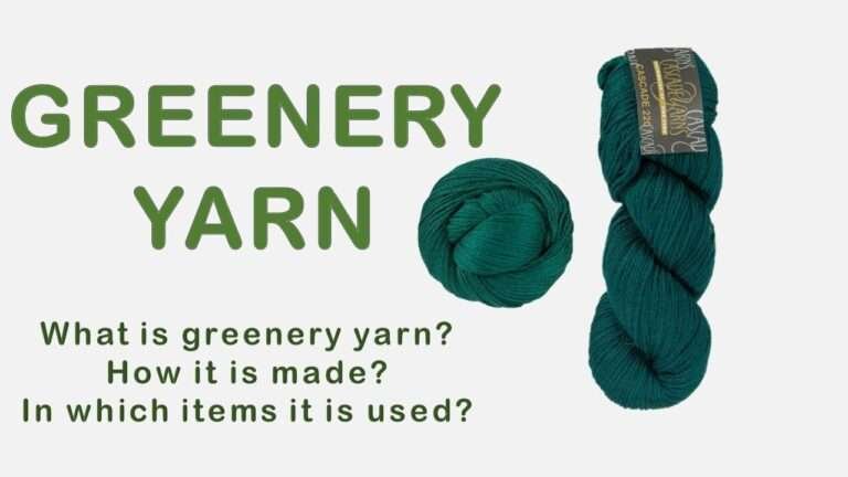 greenery yarn