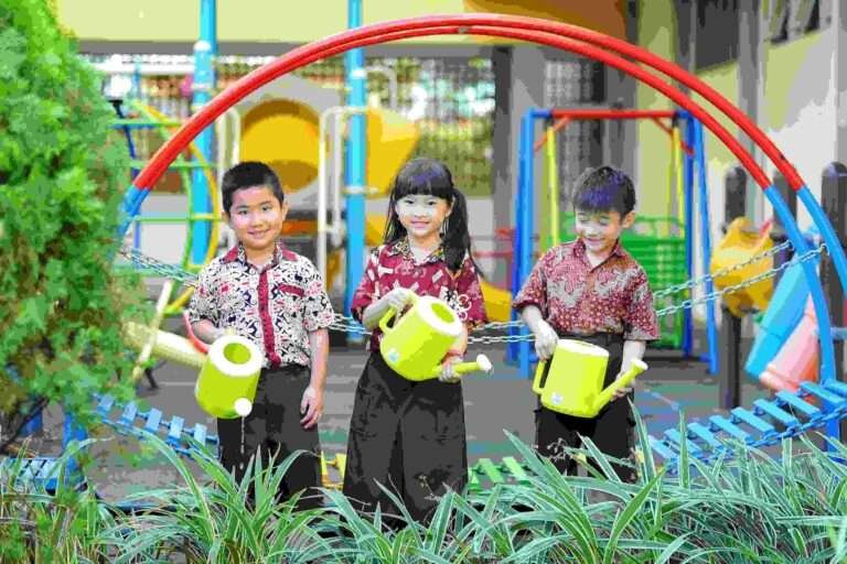 school gardening image